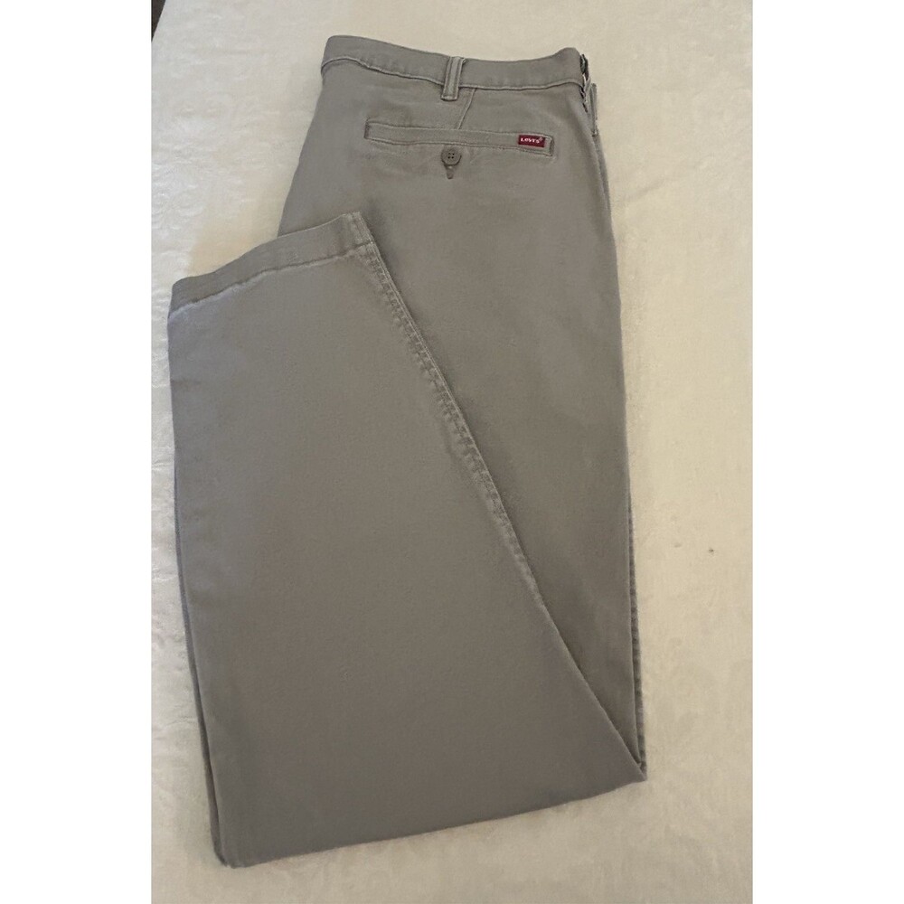 Levi's XX Chino Waterless Khaki/Beige Cotton Twill Tapered Pants Men's W40xL32